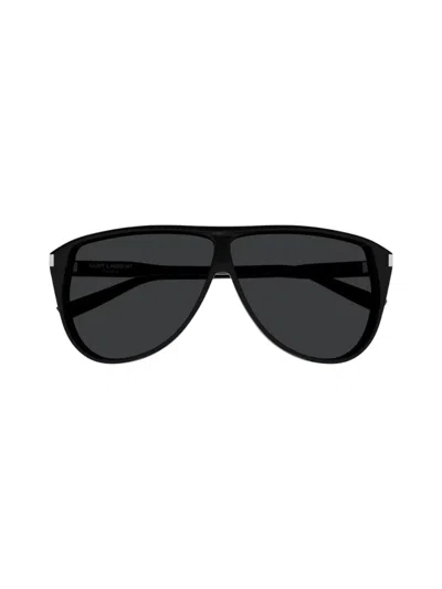 Saint Laurent Sl 731 Gaspar Sunglasses In Black-black-black