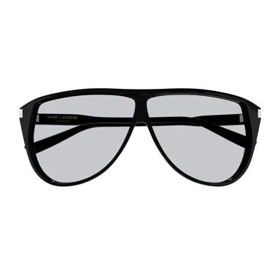 Saint Laurent Sl 731 Gaspar Sunglasses In Black