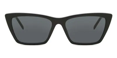 Saint Laurent Sl 737 Mica Thin 001 Women's Sunglasses Black Size 54