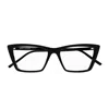 Saint Laurent Sl 737 Mica Thin Opt Linea Sl Logo Eyeglasses In Black