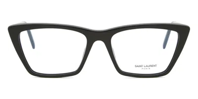 Saint Laurent Sl 737 Mica Thin Opt Women's Glasses, Black, Size 54