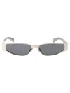 Saint Laurent Sl 739 Sunglasses In Silver