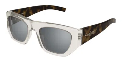 Saint Laurent Sl 740 003 Women's Sunglasses Brown Size 52