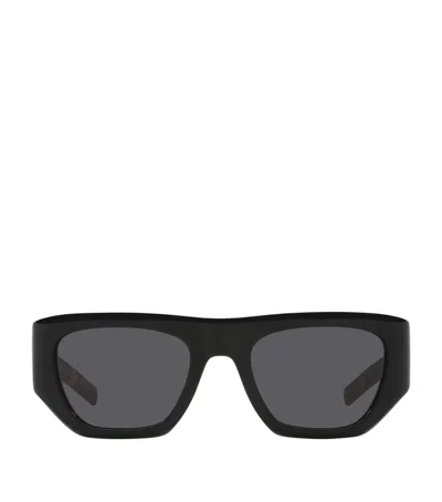SAINT LAURENT SL 740 PILLOWED SQUARE SUNGLASSES