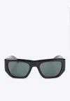 Saint Laurent Eyewear Sl 740 Accessories In Gray