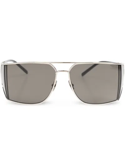 Saint Laurent Sl 750 Sunglasses In Gray