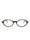 Saint Laurent Sl 751 Jeanne Glasses In Brown