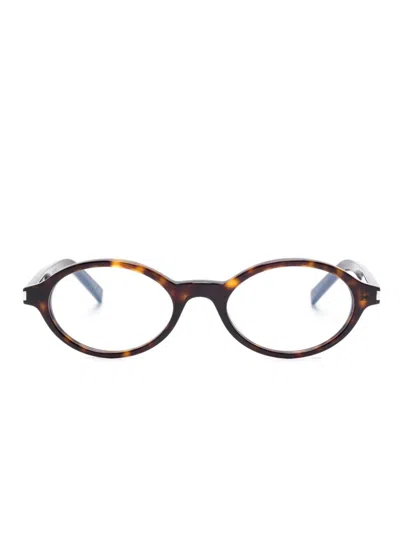 Saint Laurent Sl 751 Jeanne Glasses In Brown