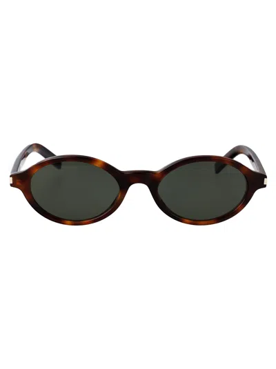 Saint Laurent Sl 751 Jeanne Sunglasses In Brown