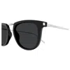 Saint Laurent Sl 753-001black-silver-black In Black-silver-black