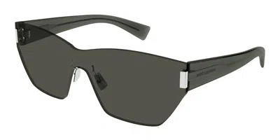 Saint Laurent Sl 755 001 Occhiali Da Sole Grigi Per Uomo In Gray