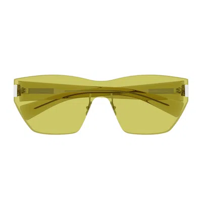 Saint Laurent Sl 755 Linea Corner Angle 003 Yellow Sunglasses