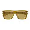 Saint Laurent Sl 756 Linea Corner Angle 004 Brown Trasparente Sunglasses