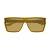 Saint Laurent Sl 756 Linea Corner Angle 004 Brown Trasparente Sunglasses