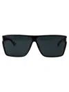 Saint Laurent Black-black-black Bio Injection Sunglasses In Black