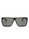 Saint Laurent Sl 756 Sunglasses In Brown