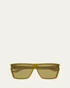 Saint Laurent Sl 756 Unisex Bio Injection Sunglasses In Brown