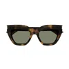 Saint Laurent Sl 759 Linea Corner Angle 003 Havana Green Sunglasses