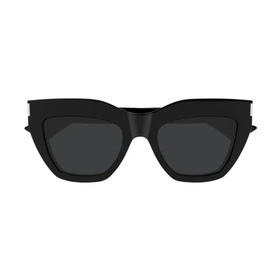 SAINT LAURENT SL 759001-BLACK-BLACK-BLACK
