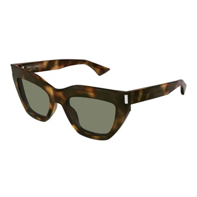 Saint Laurent Sl 759003 Havana Havana Green