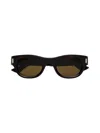 Saint Laurent Sl 761 Sunglasses In Brown