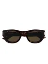 Saint Laurent Sl 761 Sunglasses In Brown