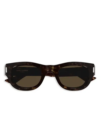 Saint Laurent Sl 761 Sunglasses In Brown