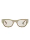 Saint Laurent Sl 761 Sunglasses In Green