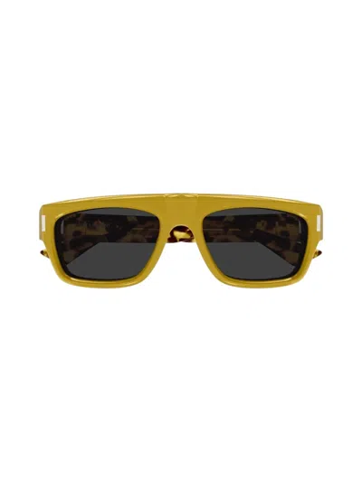 Saint Laurent Sl 762 Sunglasses In Brown