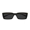 Saint Laurent Sl 766 Linea Sl Logo 001 Black Gold Sunglasses
