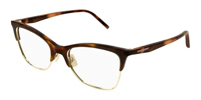 Saint Laurent Sl 769 Women's Glasses, Gold, Size 54