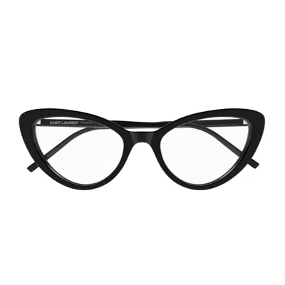 Saint Laurent Sl 777 Sl Logo 001 Black Eyeglasses