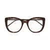 Saint Laurent Sl 778002-havana-havana-transparent In Brown