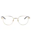 Saint Laurent Sl 781 Glasses In Gold-crystal-transparent
