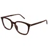 Saint Laurent Sl 386016 Havana Havana Transpa In 002