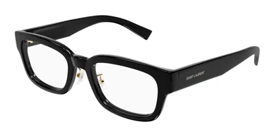 Saint Laurent Sl 784/j Asian Fit 001 Men's Glasses Black Size 52 - Free Lenses - Blue Light Block Available