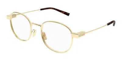 Saint Laurent Sl 785 002 Occhiali Da Vista Oro Per Uomo (solo Montatura) In Gold