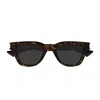 Saint Laurent Sl 789 Jacques Square Sunglasses In Brown
