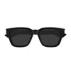 Saint Laurent Sl 790 Linea Corner Angle 001 Black Crystal Sunglasses