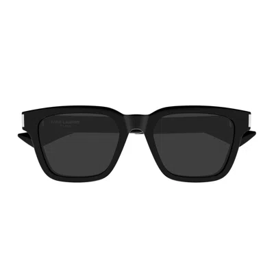 Saint Laurent Sl 790 Linea Corner Angle Sunglasses In Black