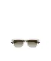 Saint Laurent Sl 790 Square-frame Sunglasses In Metallic
