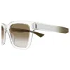 Saint Laurent Sl 790004 Crystal Crystal Brown In Neutral