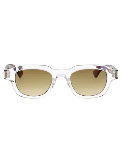 Saint Laurent Sl 791 003 Sunglasses In Transparent