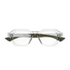 Saint Laurent Sl 791 Opt Linea Sl Logo 004 Crystal Trasparente Glasses In Transparent
