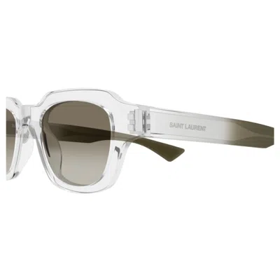 Saint Laurent Sl 791004 Crystal Crystal Green