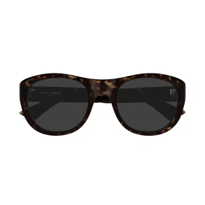 Saint Laurent Sl 798 Maxime002-havana-havana-grey In Brown