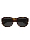 Saint Laurent Sl 798 Sunglasses In Brown