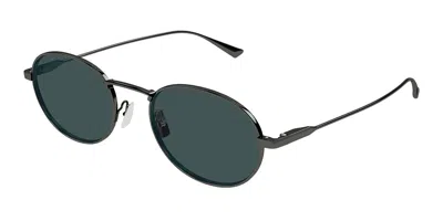 Saint Laurent Sl 799 004 Men's Sunglasses Gunmetal Size 52 In Green