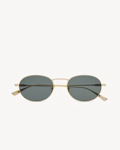 Saint Laurent Sl 799 Glasses Gold In Silver