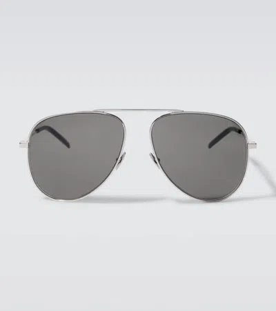 Saint Laurent Aviator-sonnenbrille Sl 800 In Schwarz